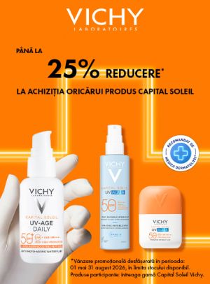 Vichy Capital Soleil Pana la 25% Reducere Mai-August
