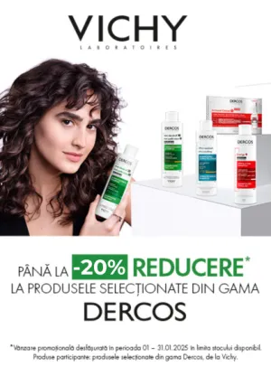 Vichy Dercos 20% Reducere Ianuarie 