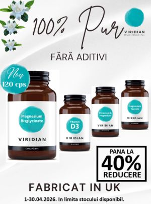 Viridian Pana la 40% Reducere Aprilie