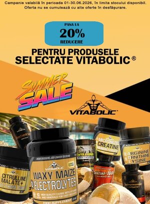 Vitabolic Pana la 20% Reducere Iunie