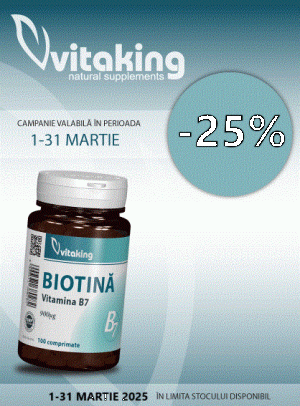 Vitaking 25% Reducere Martie