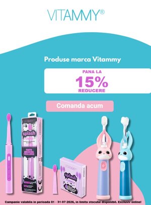 Vitammy Pana la 15% Reducere Iulie Exclusiv online (periute+rezerve)