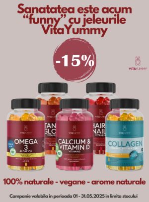 Vitayummy 15% Reducere Mai