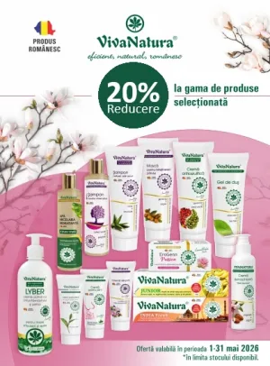 Viva Natura 20% Reducere Mai