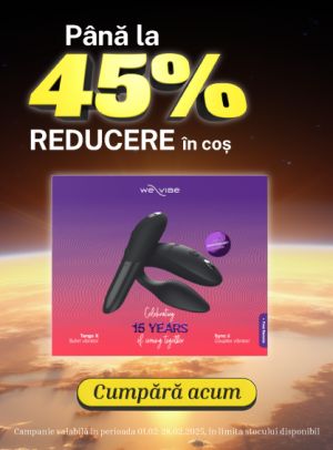 We-Vibe Pana la 45% Reducere in cos Zorii Reducerilor