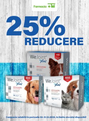 WeJoint 25% Reducere Decembrie