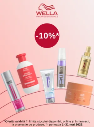 Londa Professional + Wella Professionals 10% Reducere Mai
