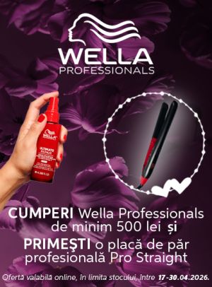 Wella Professionals Placa Produs Bonus Aprilie