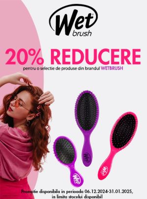 Wet Brush 20% Reducere Decembrie-Ianuarie