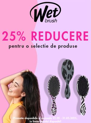 Wet Brush 25% Reducere Mai