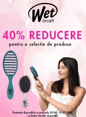 Wet Brush 40% Reducere Aprilie-Iulie