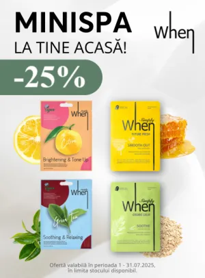 When 25% Reducere Iulie