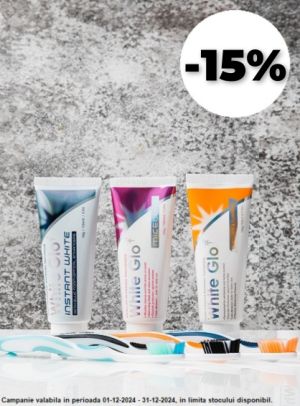 White Glo 15% Reducere Decembrie