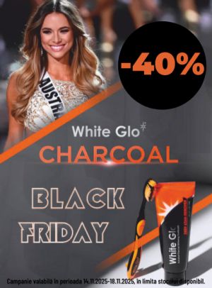 White Glo 40% Reducere Black Friday 2025