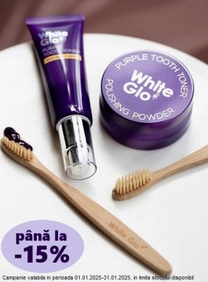 White Glo Pana la 15% Reducere Ianuarie