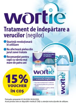 Wortie 15% Voucher in cos Aprilie