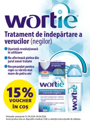 Wortie 15% Voucher in cos Aprilie