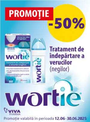 Wortie 50% Reducere Iunie