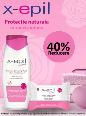 X-epil 40% Reducere Mai