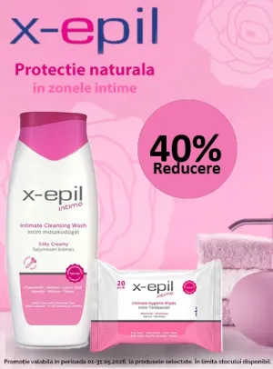 X-epil 40% Reducere Mai