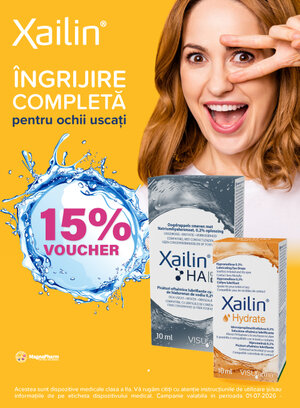 Xailin 15% Voucher in cos Iulie