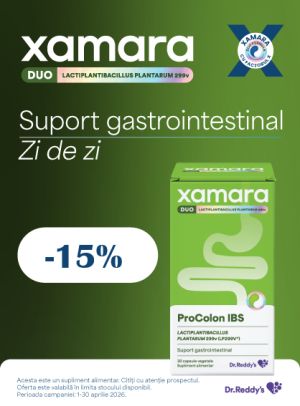 Xamara 15% Reducere Aprilie