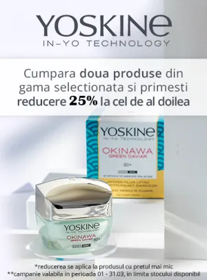 Yoskine 1+25% Reducere La Al Doilea Produs Martie