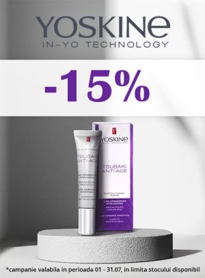 Yoskine 15% Reducere Iulie