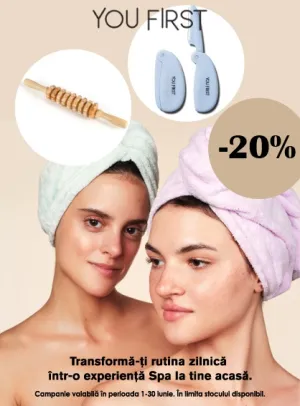 You First 20% Reducere Iunie