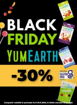 YumEarth 30% Reducere Black Friday 2025
