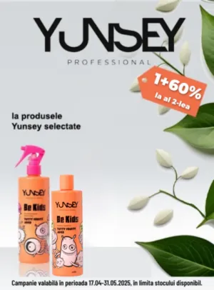 Yunsey 1+60% Reducere la al 2-lea Aprilie-Mai