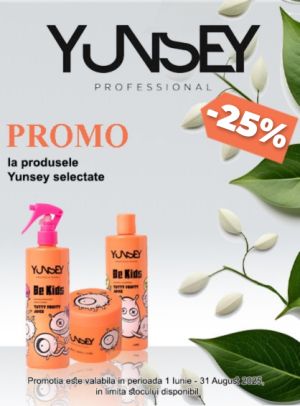 Yunsey 25% Reducere Iunie-August