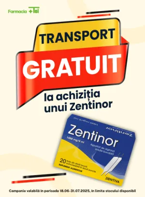 Zentinor Transport Gratuit Iunie-Iulie