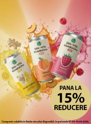 Zenvita Pana la 15% Reducere Aprilie