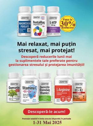 Zenyth Pana la 30% Reducere Mai