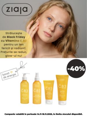 Ziaja 40% Reducere Black Friday 2025