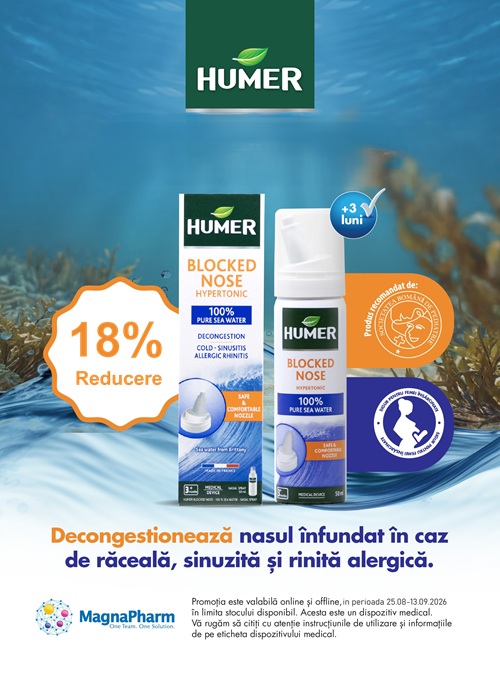 Humer 18% Reducere August-Septembrie