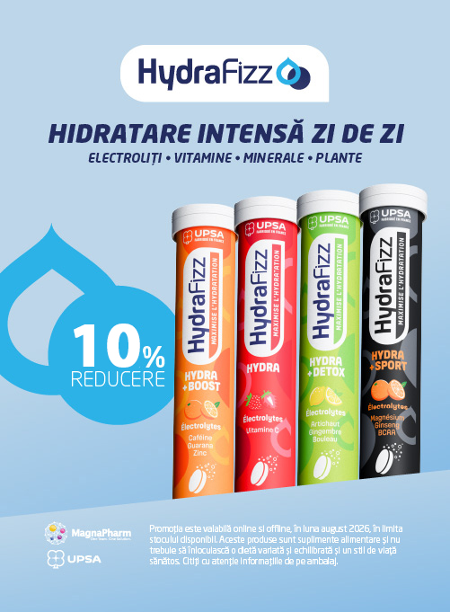HYDRAFIZZ 10% Reducere August