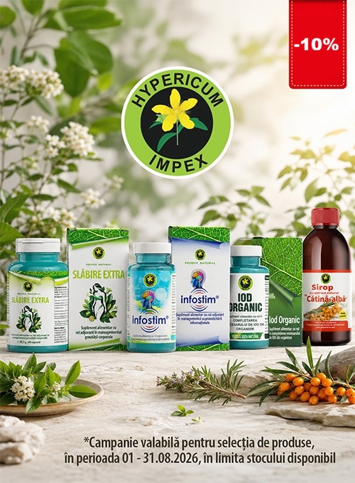 Hypericum 10% Reducere August