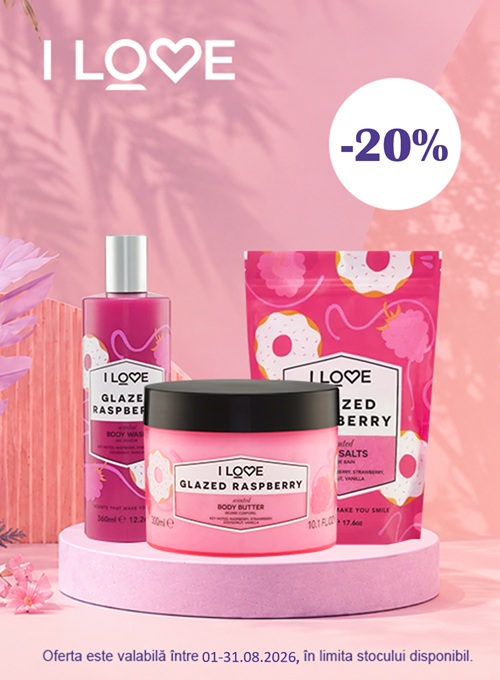 I Love 20% Reducere August