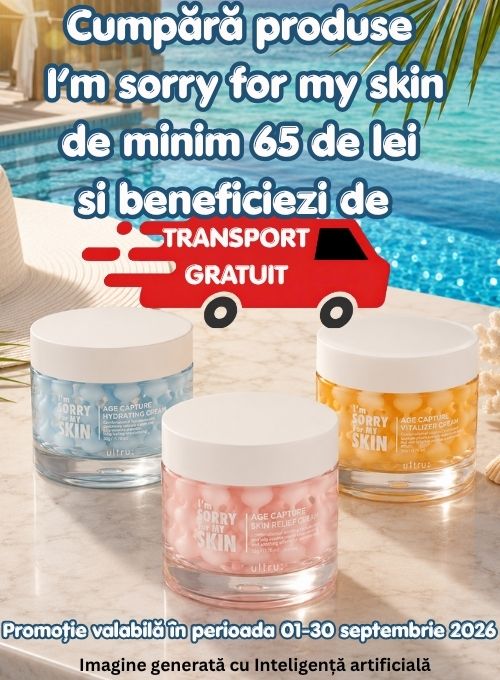 I'm sorry for my skin Transport Gratuit Septembrie