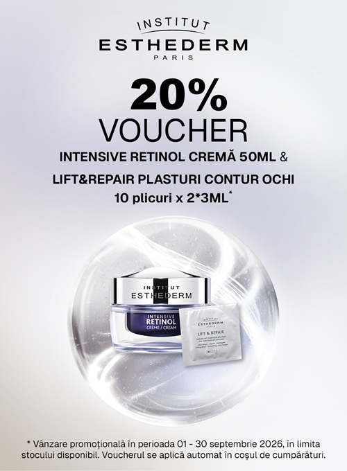 Institut Esthederm 20% Voucher in cos Septembrie