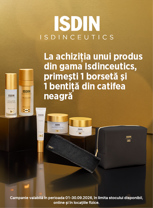 Isdin Produs Bonus Septembrie Bentita + Borseta