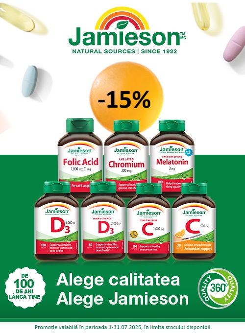 Jamieson 15% Reducere Iulie