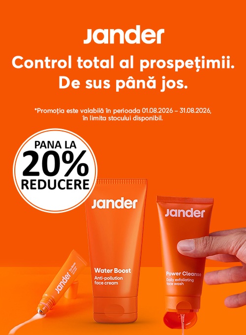 Jander Skin Pana la 20% Reducere August