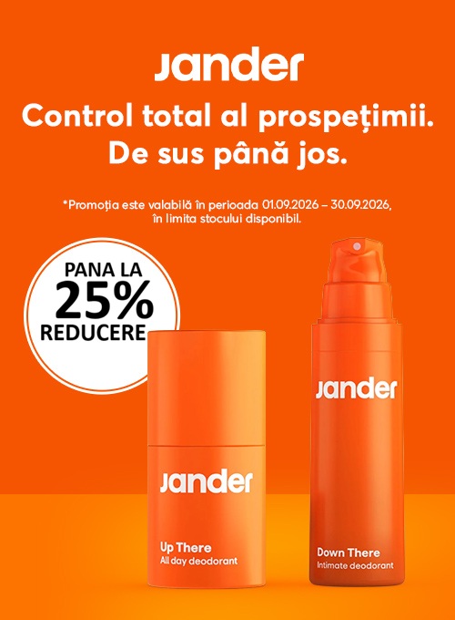 Jander Skin Pana la 25% Reducere Septembrie