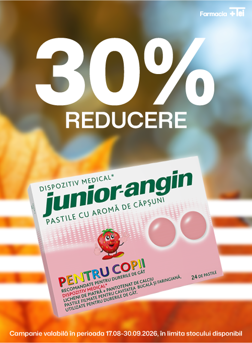 Junior Angin 30% Reducere Back to School