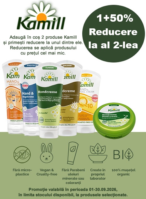 Kamil 1+50% Reducere la al 2-lea Septembrie