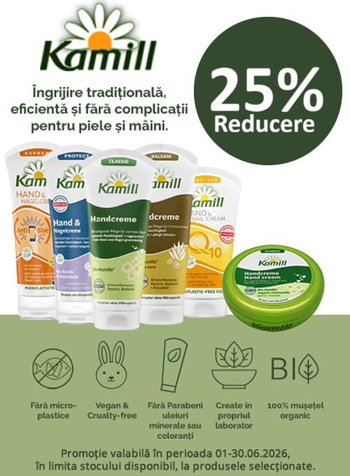 Kamill 25% Reducere Iunie