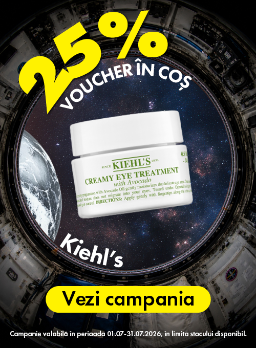 Kiehls 25% Voucher in cos Zorii Reducerilor 